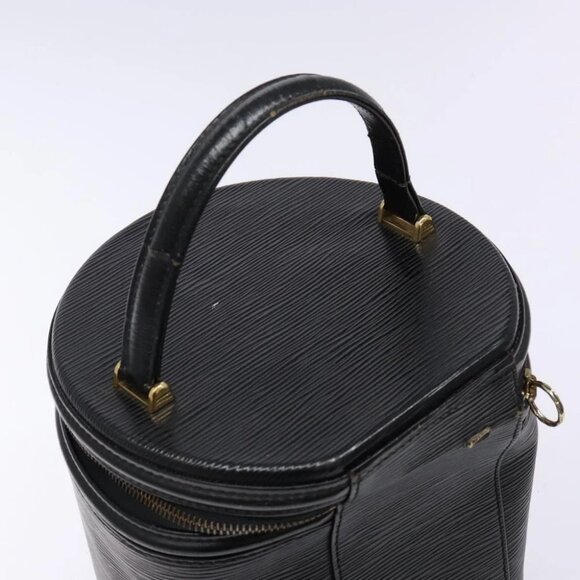 LOUIS VUITTON Epi Cannes Hand Bag Black M48032 LV Auth gh638 - Picture 8 of 15